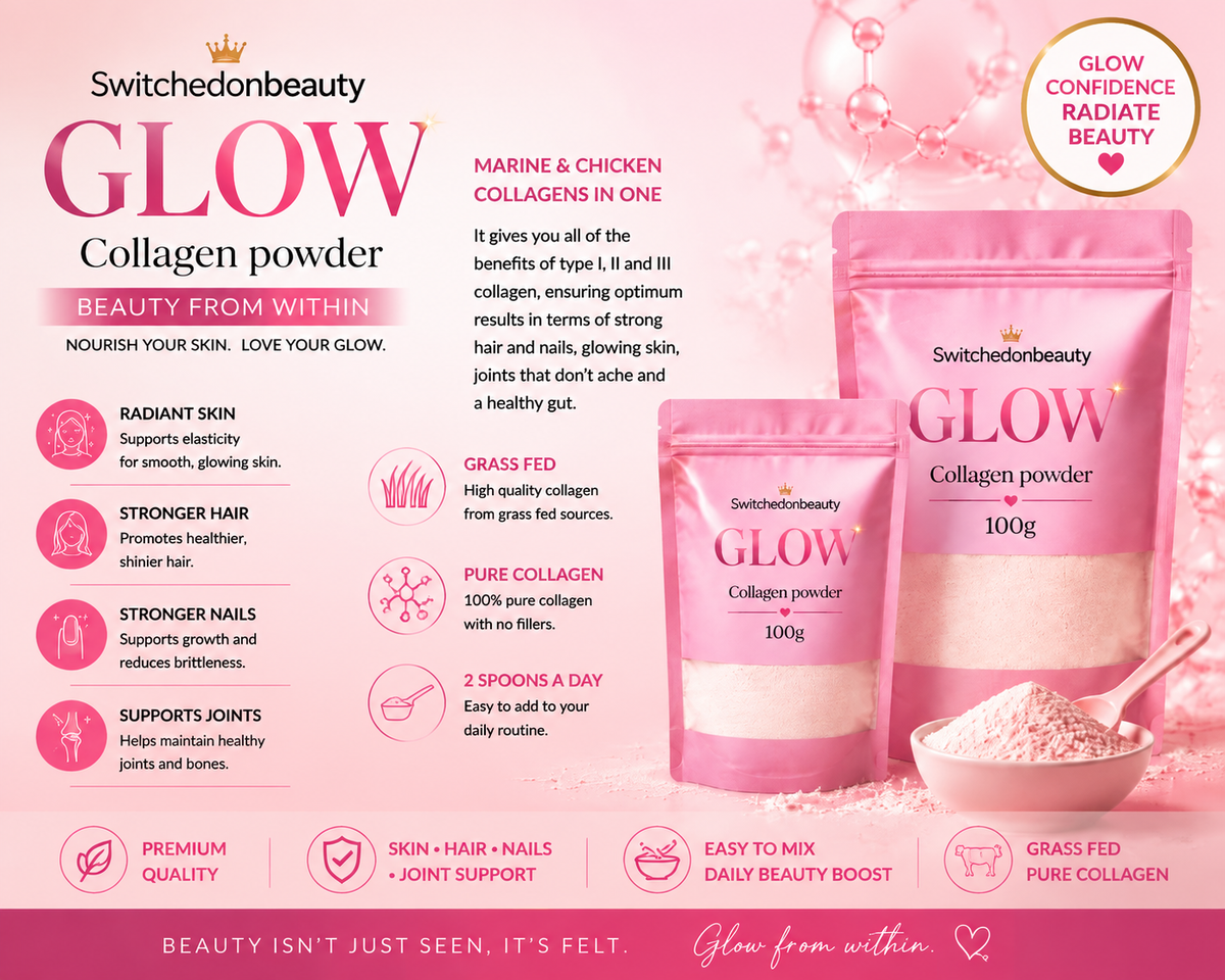 Pure collagen powder