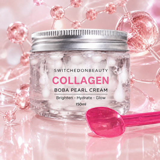Collagen boba pearl cream