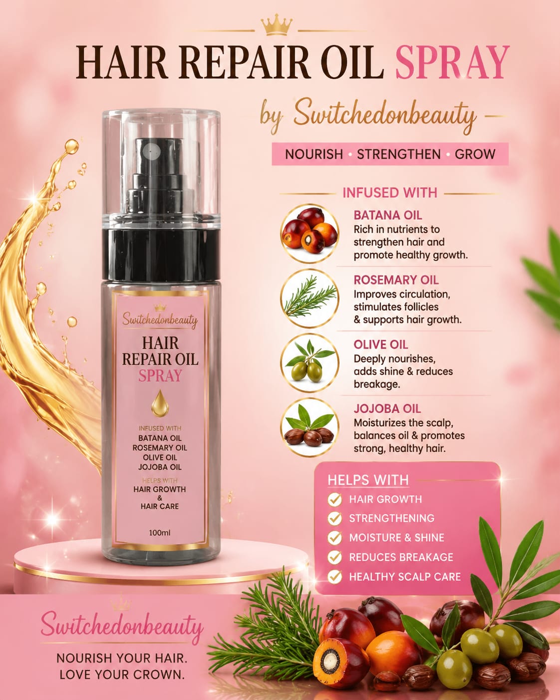 Hair Repair Spray
