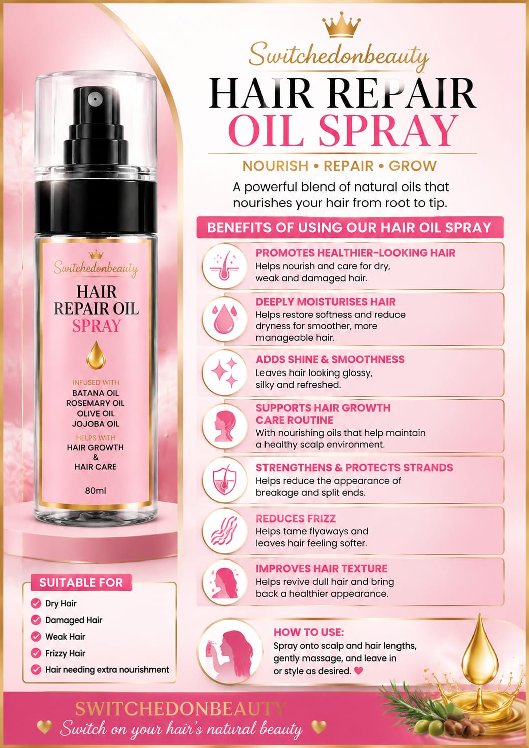 Hair Repair Spray