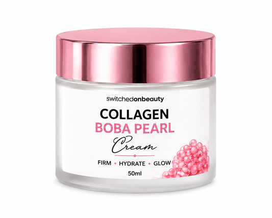 Collagen boba pearl cream