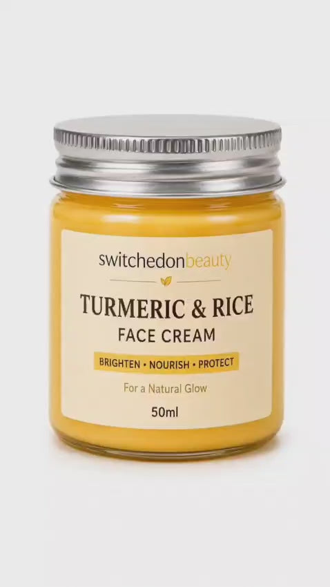 Turmeric and Rice Face cream